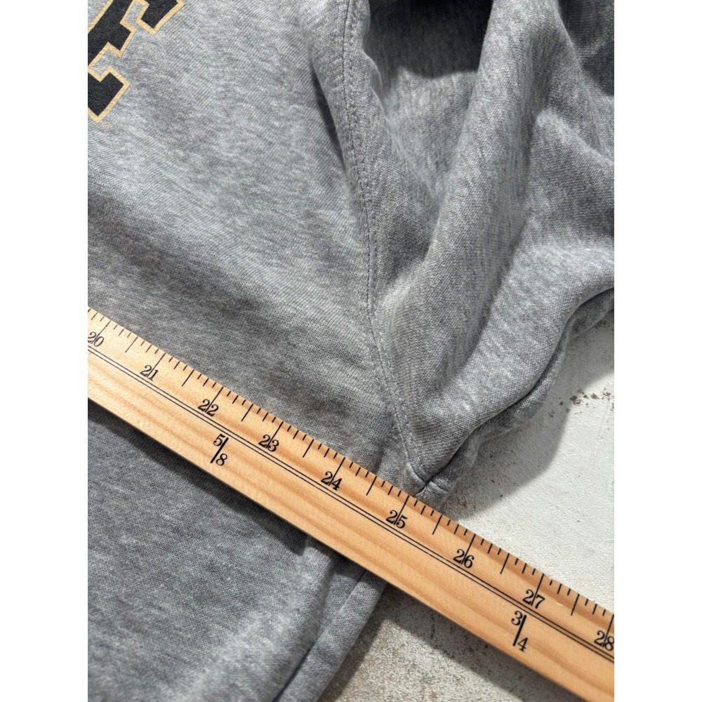 Nike Team Purdue University Hoodie Mens Large Gray Boilermakers Sweatshirt L - Picture 3 of 4